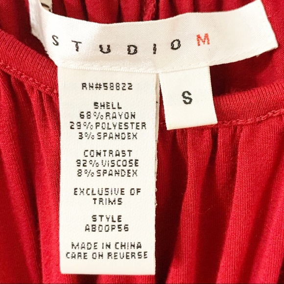 Studio M Color Block High Waist Peasant Top Dress - Picture 8 of 9